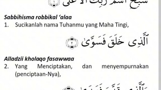 Surat faforit baginda nabi Muhammad Saw