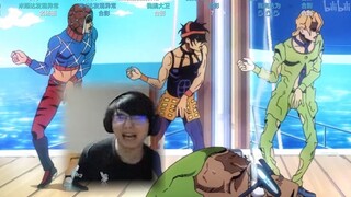 【瓶子君152】直播间三万人看瓶子难绷JO5名场面「黑帮摇」
