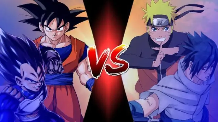 Gokou vs Naruto and Saske | AniFights