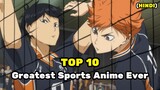 Top 10 most popular Sports Anime (Hindi) || Best Sports anime of all time |