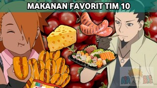 Inilah MAKANAN FAVORIT TIM 10 Generasi LAMA dan Generasi BARU di NARUTO