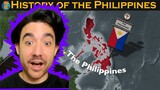 American Guy React to THE HISTORY OF THE PHILIPPINES in 12 Minutes