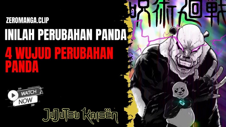 Inilah 4 wujud perubahan Panda di anime Jujutsu kaisen