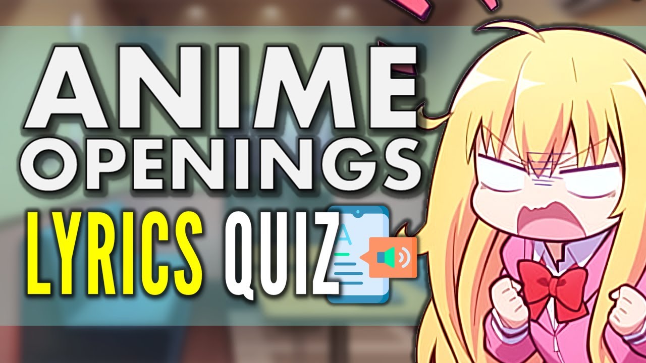 GUESS THE ANIME OPENING QUIZ CHALLENGE [VERY EASY - OTAKU] 
