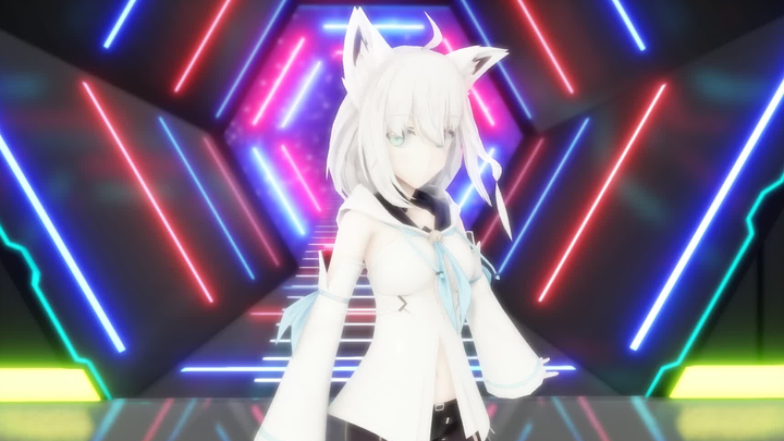 [Shirakami Fubuki MMD] I'm not a cat, I'm a fox!!