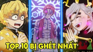 Top 10 Nhân Vật Bị Ghét Nhất Trong Kimetsu No YaiBa