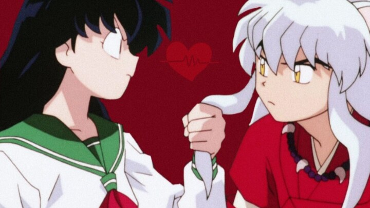 [Inuyasha] Blush, heartbeat, hand in hand, hug