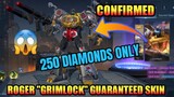 [ Confirmed ] 250 Diamonds To Get Roger "Grimlock" Transformers Skin REVEALED | MLBB
