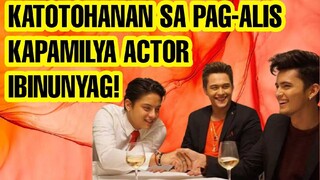 ANG KATOTOHANAN SA PAG-ALIS NG KAPAMILYA ACTOR IBINUYAG NA! ABS-CBN FANS NAG-REACT!