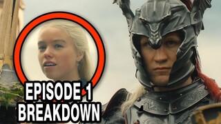 HOUSE OF THE DRAGON Episode 1 Breakdown & Ending Explained - Game of Thrones Easter Eggs & Theories