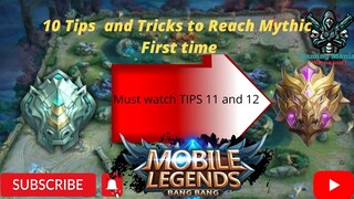 TIPS AND TRICKS SEASON 25 MLBB 2022: 10TIPS TO REACH MYTHIC SEASON 25 ASAP 2022 mobile legend