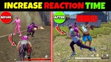 How To Increase Reaction Time In Free Fire (Pro Secrets) 😳🔥
