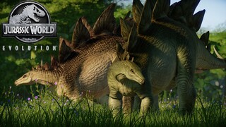 Stegosaurus || All Skins Showcased - Jurassic World Evolution