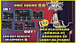 ALAMIN ANG MGA PLAYERS NA NAWALA AT NADAGDAG SA BAWAT TEAMS NA KASALI NGAYONG MPL S10? 🔥