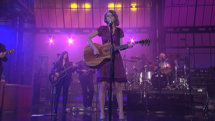 [Music]<Back To December> Live On Letterman|Taylor Swift