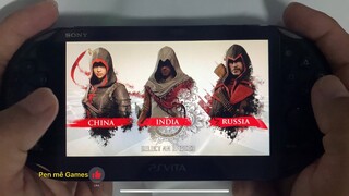 Assassin's Creed Chronicles chơi trên Ps Vita 2k-Máy chơi Games cầm tay Ps Vita 2 k