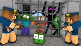 Monster School : NEW STUDENT PRISON ESCAPE - Funny Minecraft Animations