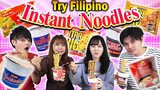 Japanese Friends Tries Filipino Cup Noodles For The First Of Their Life !Is Yakisoba Delicious?