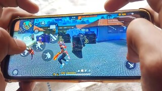 Realme narzo 20 pro free fire gameplay test 4 finger claw handcam m1887 onetap headshot 90HZ display