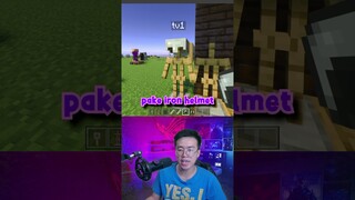 Cara Membuat CCTV Bisa Bergerak Di Minecraft #shorts