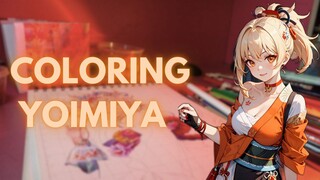 coloring coloring coloring coloring coloring || ☆☆  Yoimiya • Genshin Impact  ☆☆