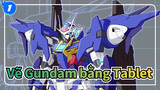 Vẽ Gundam bằng Tablet| Diện mạo mới cho GUNDAM 00 SKY_1