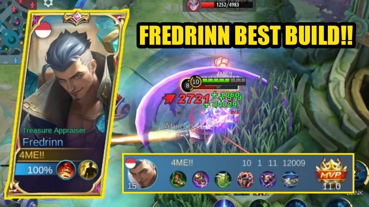 Fredrinn Mobile Legends , Next New Hero Fredrinn Gameplay - Mobile Legends  Bang Bang - BiliBili