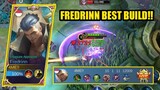 MVP!! Fredrinn Exp Lane - Fredrinn Best Build 2022 | Gameplay Fredrinn Mlbb