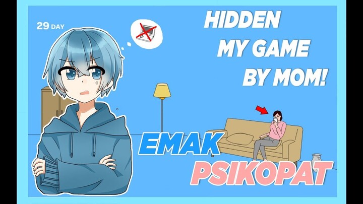 EMAK AING MAKIN JAHAT!! - Hidden My Game By Mom Indonesia