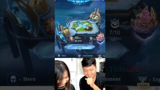 Moment saat Live #shorts #mobilelegends #tomgrc