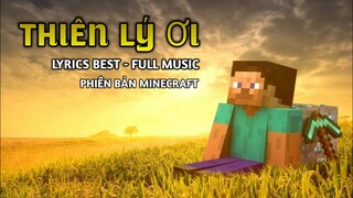 THIÊN LÝ ƠI | J97 × VIRUSS | LYRICS & DEMO ĐOM ĐÓM FULL | PHIÊN BẢN MINECRAFT