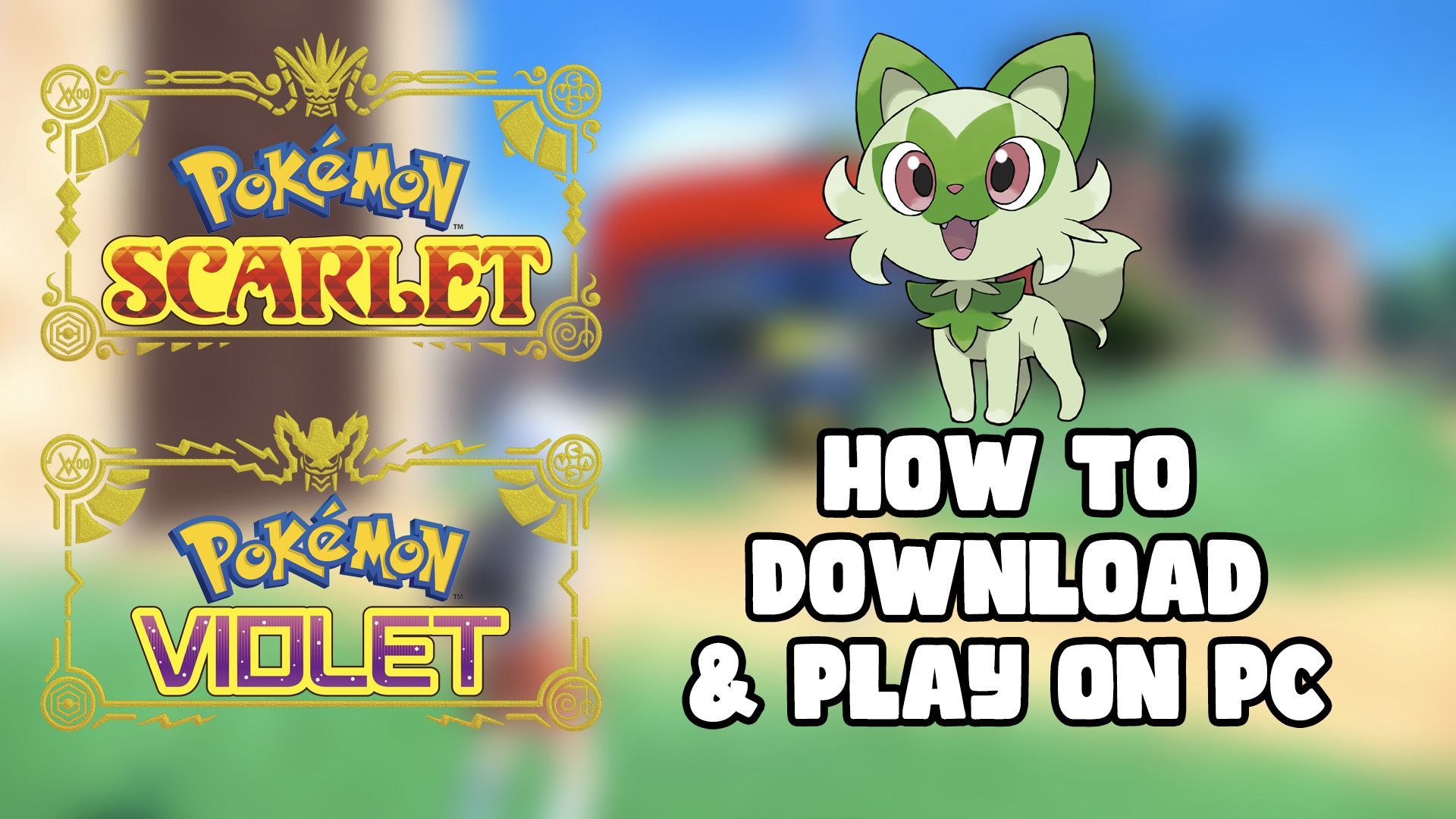 How to Play Pokémon Scarlet & Violet on PC - Ryujinx Switch