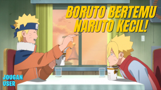 Boruto Bertemu Naruto Kecil! Diajak Makan Ramen Instan Andalannya! | Boruto: Naruto Next Generations