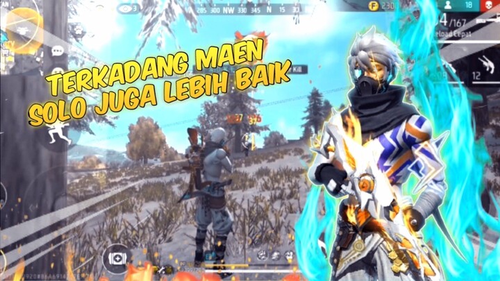 Terkadang.. Kesendirian Juga Tidak Terlalu Buruk.. Free Fire Solo Ranked