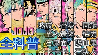 【JO学考据】#6 JOJO世界里的那些虚构的特殊设定（能力、生物、道具等）