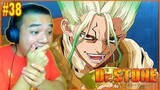 FIRST CONTACT WITH WHY MAN!!! | Dr Stone Season 3 Episode 3 REACTION [ドクターストーン 3期 3話の反応]