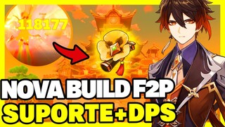 ZHONGLI GUIA ATUALIZADO - SUPORTE DPS - MELHOR ARMA, ARTEFATO, BUILD E COMPOSIÇÃO - GENSHIN IMPACT