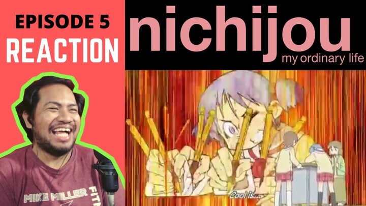 IS THIS ART? | Nichijou Episode 5 [REACTION]