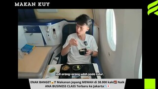 Cobain Makanan Jepang DI Pesawat Business Class