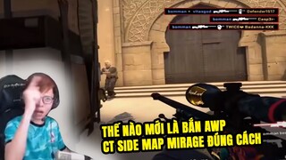 Thế nào mới là bắn AWP CT Side map Mirage đúng cách