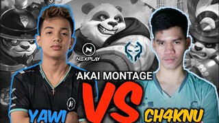 CH4KNU VS YAWI AKAI MONTAGE (SINO NGA BA ANG AKAI GOD NG PINAS)