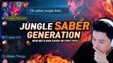 Gosu General, First pick SABER | Mobile Legends