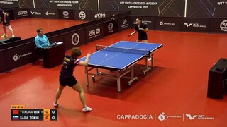 QINYUXUAN-SARA TOKIC-WTT Feeder Cappadocia 2025-MAIN DRAW-ROUND OF 32