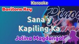 Sana'y Kapiling Ka by Jolina Magdangal (Karaoke : Baritone Key)