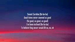 Sweet caroline - Sofia Carson Lyrics (purple hearts 2022 movie)