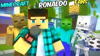 Minecraft ronaldo and Messi 💯 funny videos full komedi videos #videos #viralvideo #viral