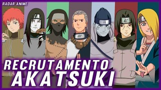 COMO OS MEMBROS DA AKATSUKI FORAM RECRUTADOS | A CRIAÇÃO DA AKATSUKI EM NARUTO