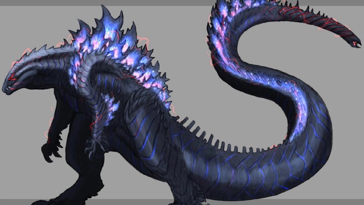 Penulis 202Vincent】 Tembakan pertama Dongbaote dari monster seri Godzilla dengan gaya pribadi