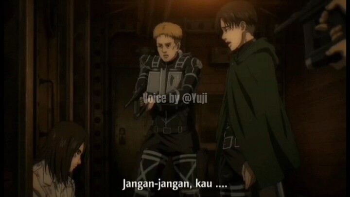 cuman gabut si gak tau mau ngapain jadi dubb Levi aja :V