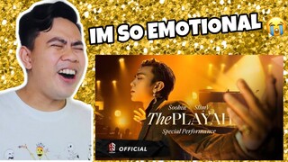 ATEBANG REACTION | SOOBIN X SLIMV - THE PLAYAH (Special Performance / Official Music Video)